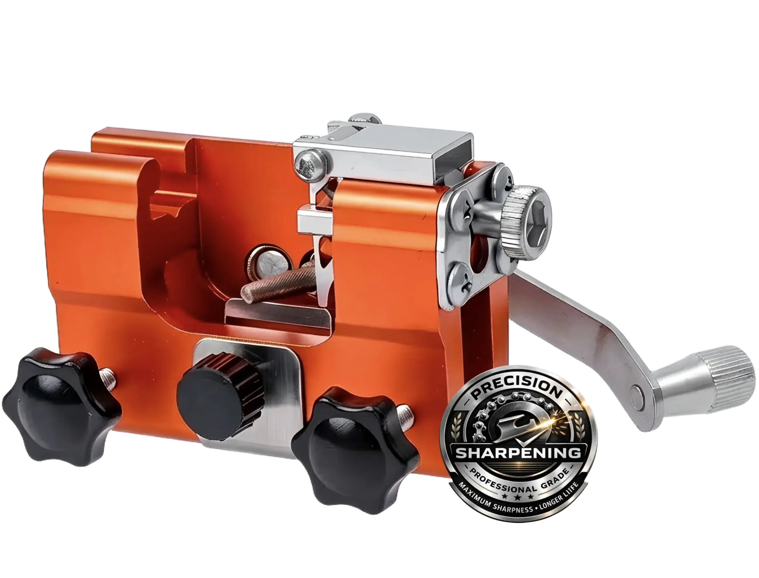 Qinux Klampero saw sharpener